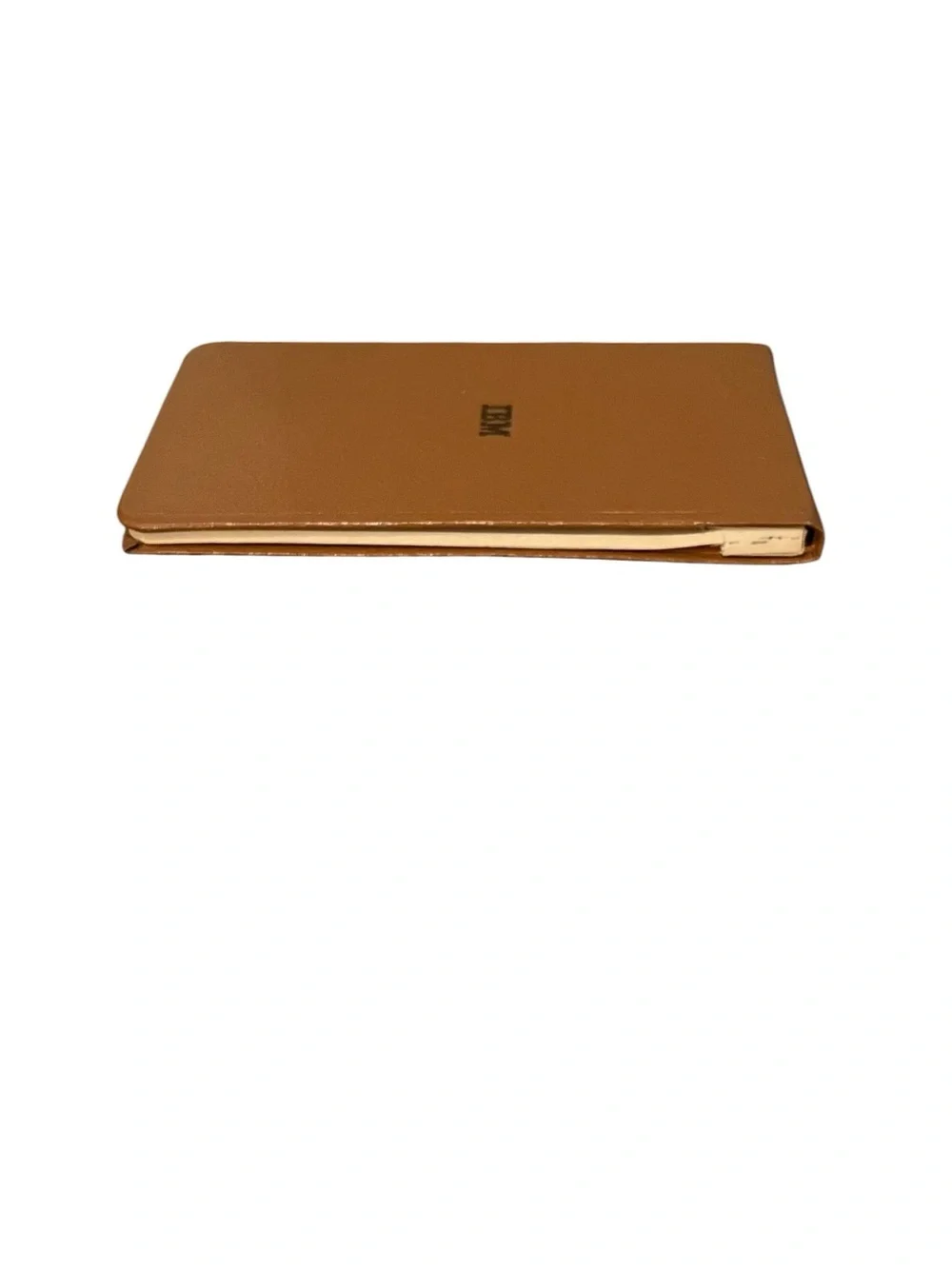 Vintage IBM Think Notepad Thinkpad Pocket Paper Pad Leatherette Case Cover 1960s